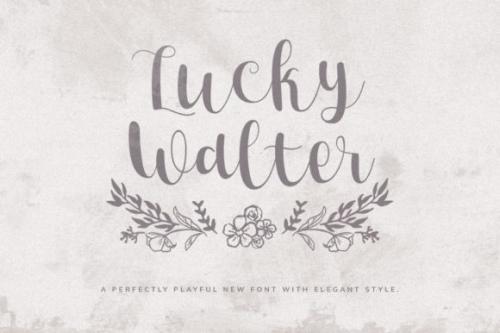 Lucky Walter Handwritten Font