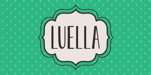 Luella Basic Frames A Font