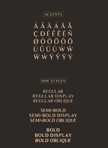 Luxia Typeface Font