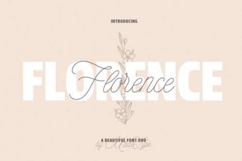 MADE Florence Font Duo