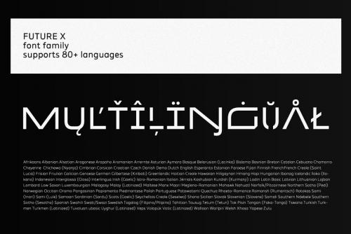 MADE Future X Font Family