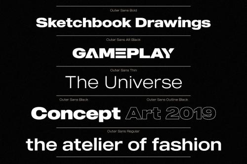 MADE Outer Sans Font Family