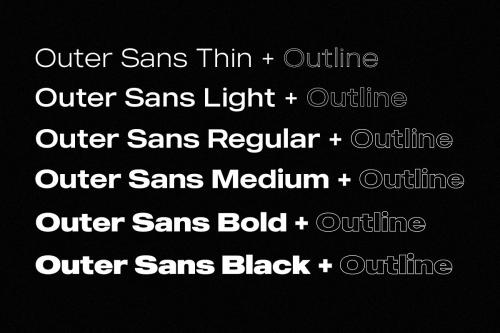 MADE Outer Sans Font Family