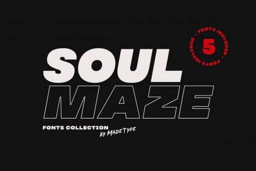 MADE Soulmaze Font Collection