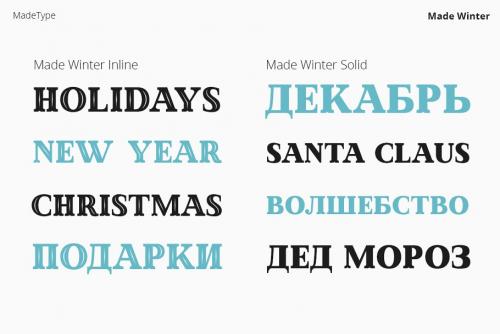 MADE Winter Typeface