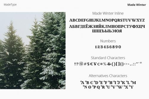 MADE Winter Typeface