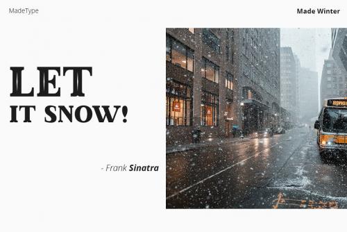 MADE Winter Typeface