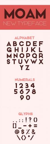 MOAM Typeface