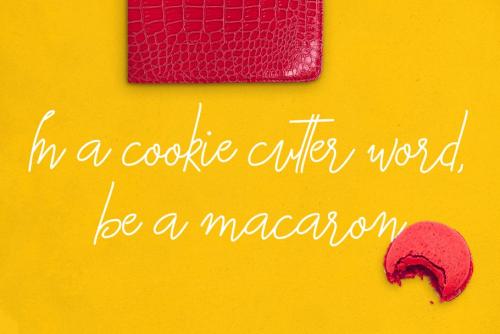 Macarons Script Font