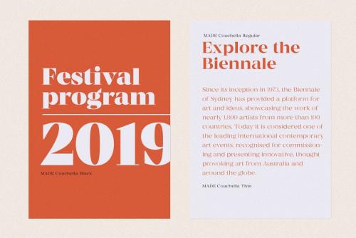 Made Coachella Font Family