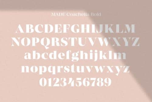 Made Coachella Font Family