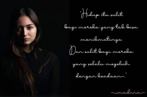 Madina Handlettered Font