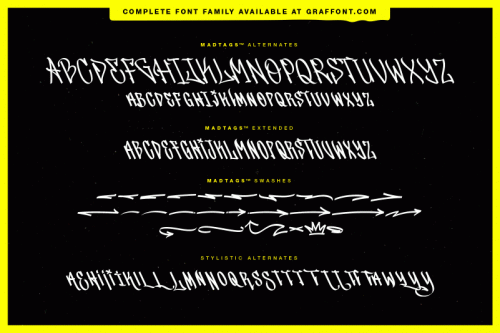 Madtags Font Family
