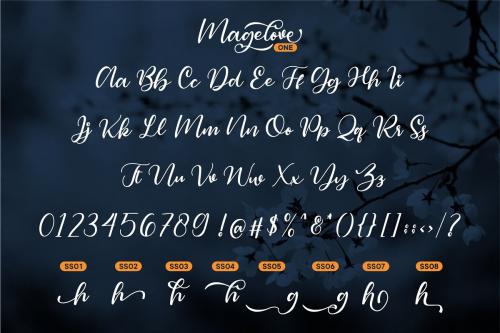 Magelove Handlettering Font