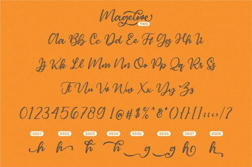 Magelove Handlettering Font