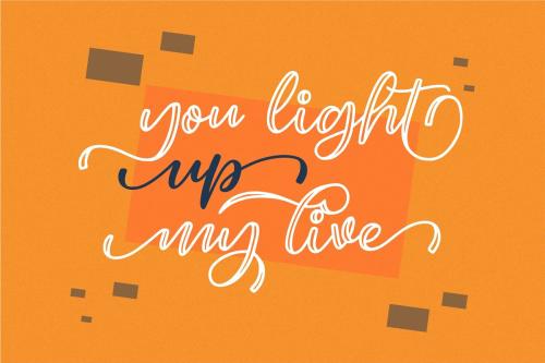 Magelove Handlettering Font