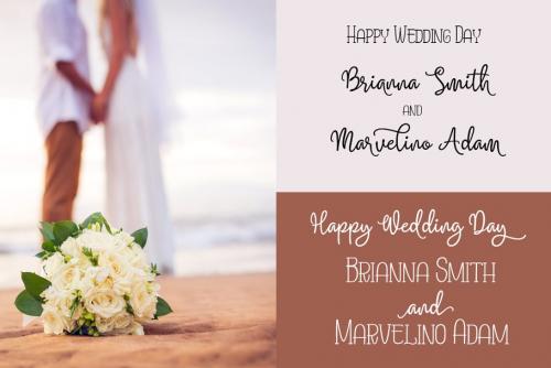 Magenta Script Font