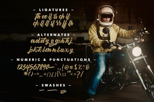 Maghody Bold Script Font