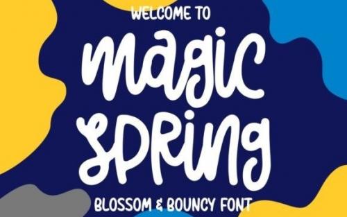 Magic Spring Script Font