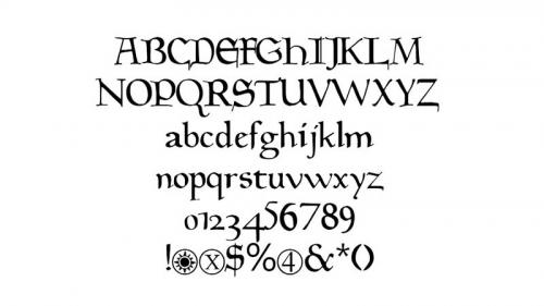 Magic The Gathering Font