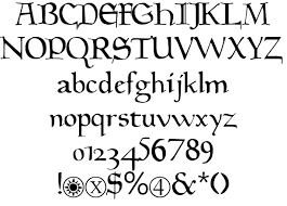 Magic The Gathering Font
