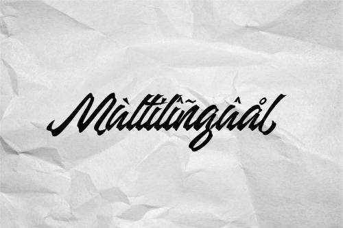 Manhattan Brush Ink Script Font