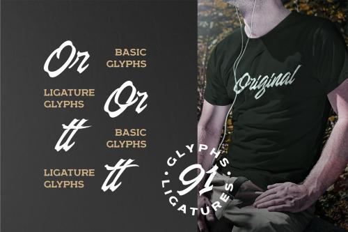 Manhattan Brush Ink Script Font