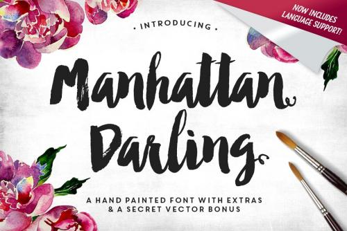 Manhattan Darling Font