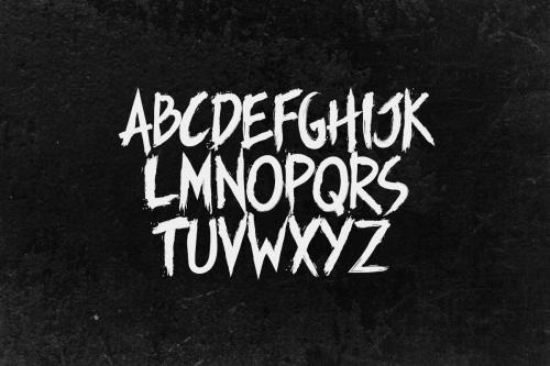 Manticore Brush Font