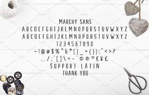 Marchy Script Font