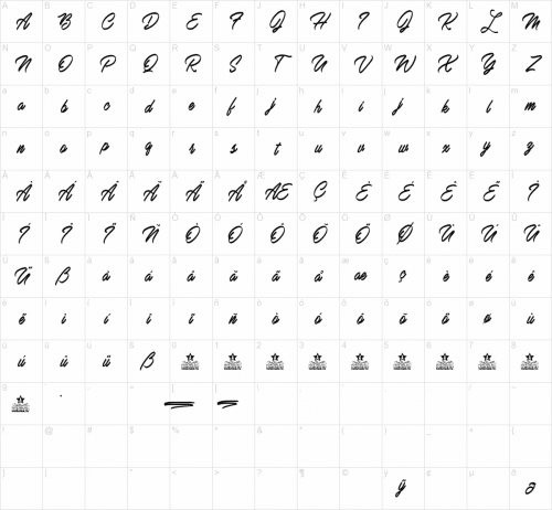 Mardi Gras Script Font