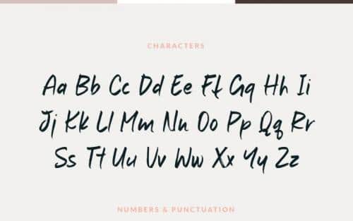 Marker Mark SVG Font