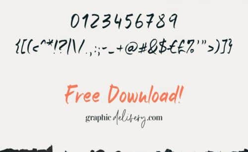 Marker Mark SVG Font