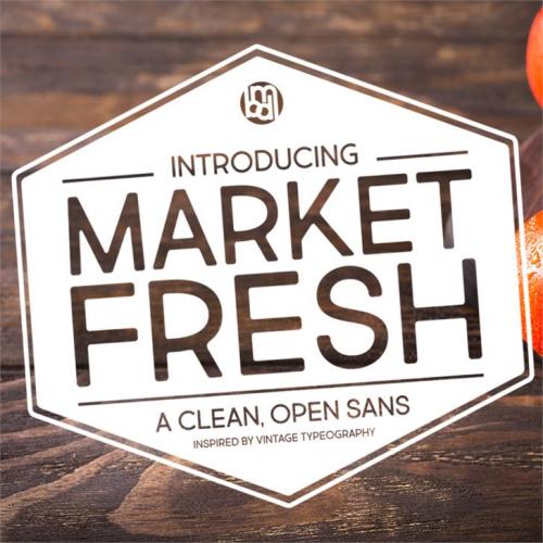 Market Fresh Font