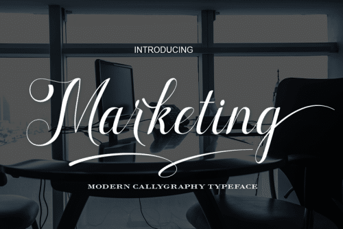 Marketing Script Font