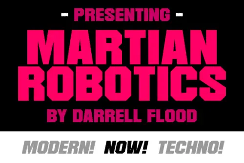 Martian Robotics Font