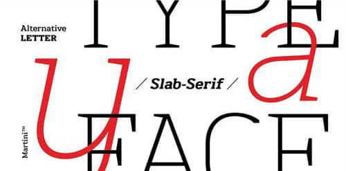 Martini Font