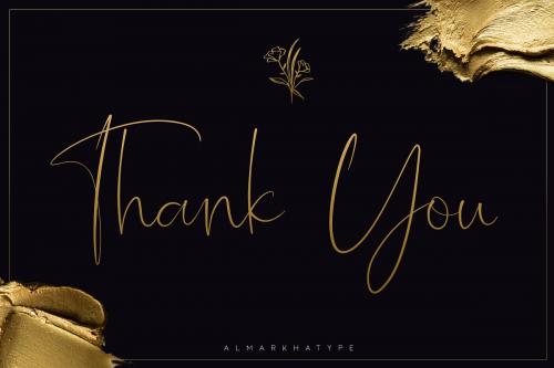 Mathelline Classy Script Font