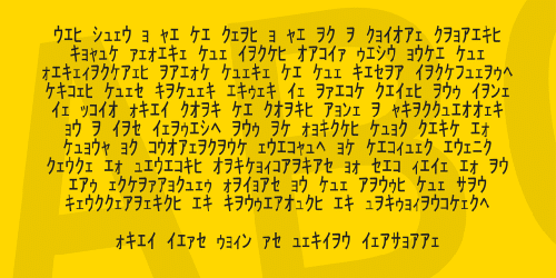 Matrix Code Nfi Font