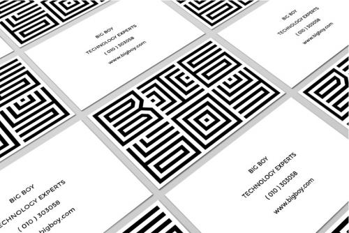 Maze Line Font