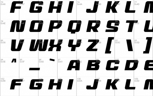 Mech Effects Font