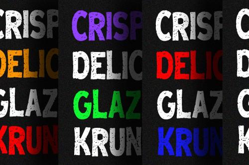 Menzanine Stamp Font