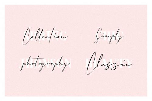 Messy Nessy Signature Font