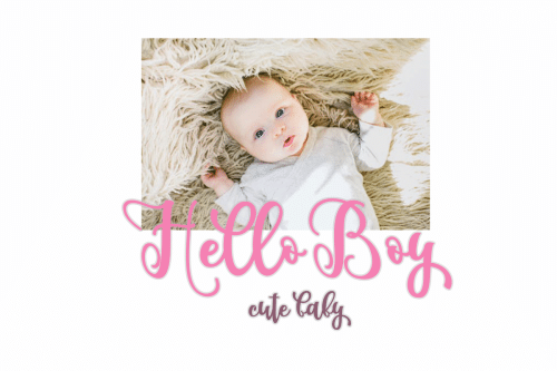 Metric Calligraphy Font