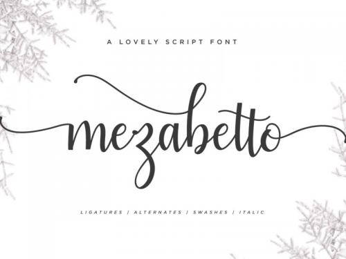Mezabetto Script Font