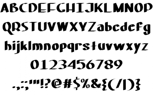 Mf Houston Paris Budapest Font