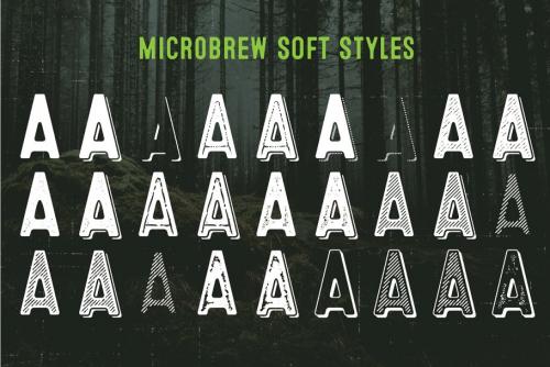 Microbrew Soft Mega Font Family