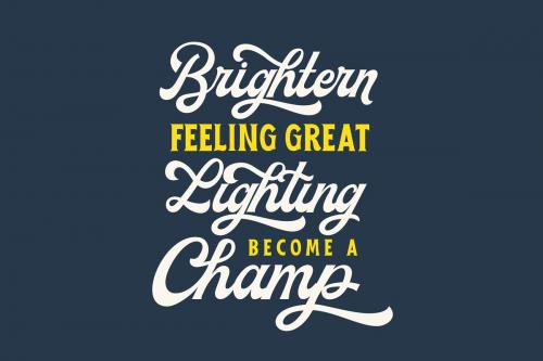 Milestone Script Font