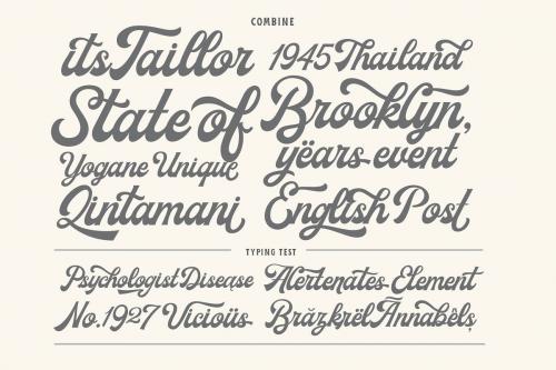 Milestone Script Font