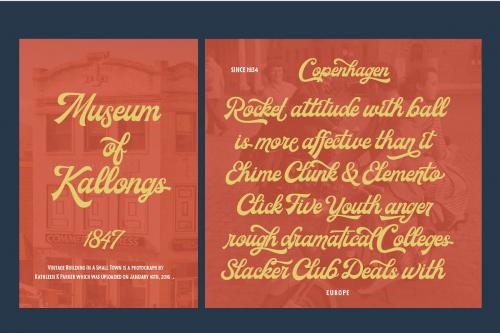 Milestone Script Font